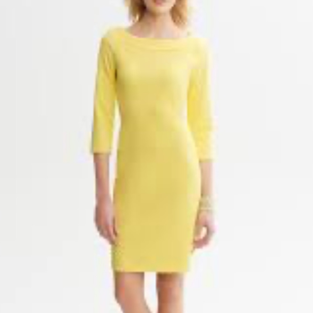 Banana Republic Boat neck open back dress  - Sz M